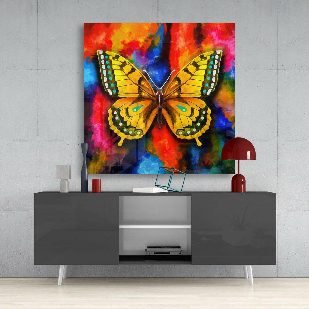 Insigneart USA Insigneart USA Butterfly Glass Wall Art