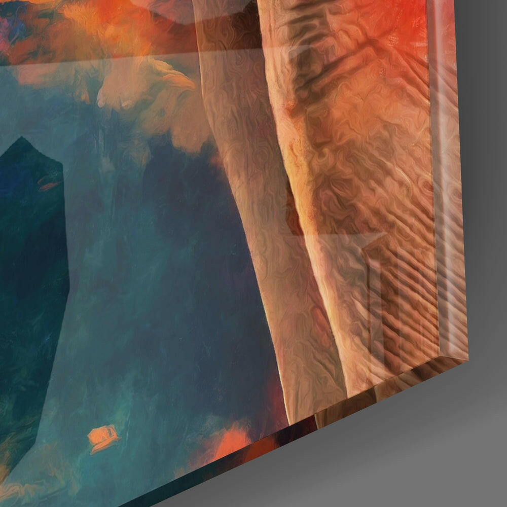 Insigneart USA Insigneart USA Elephant Glass Wall Art