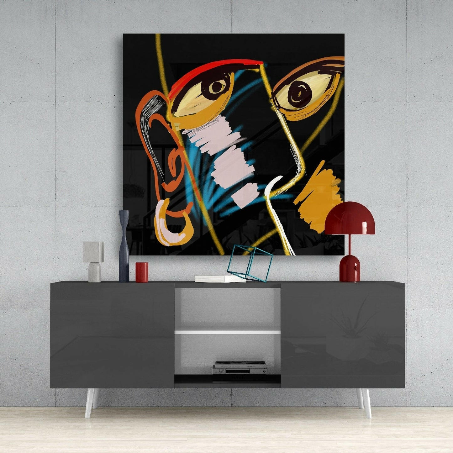 Insigneart USA Insigneart USA Abstract Reality Glass Wall Art