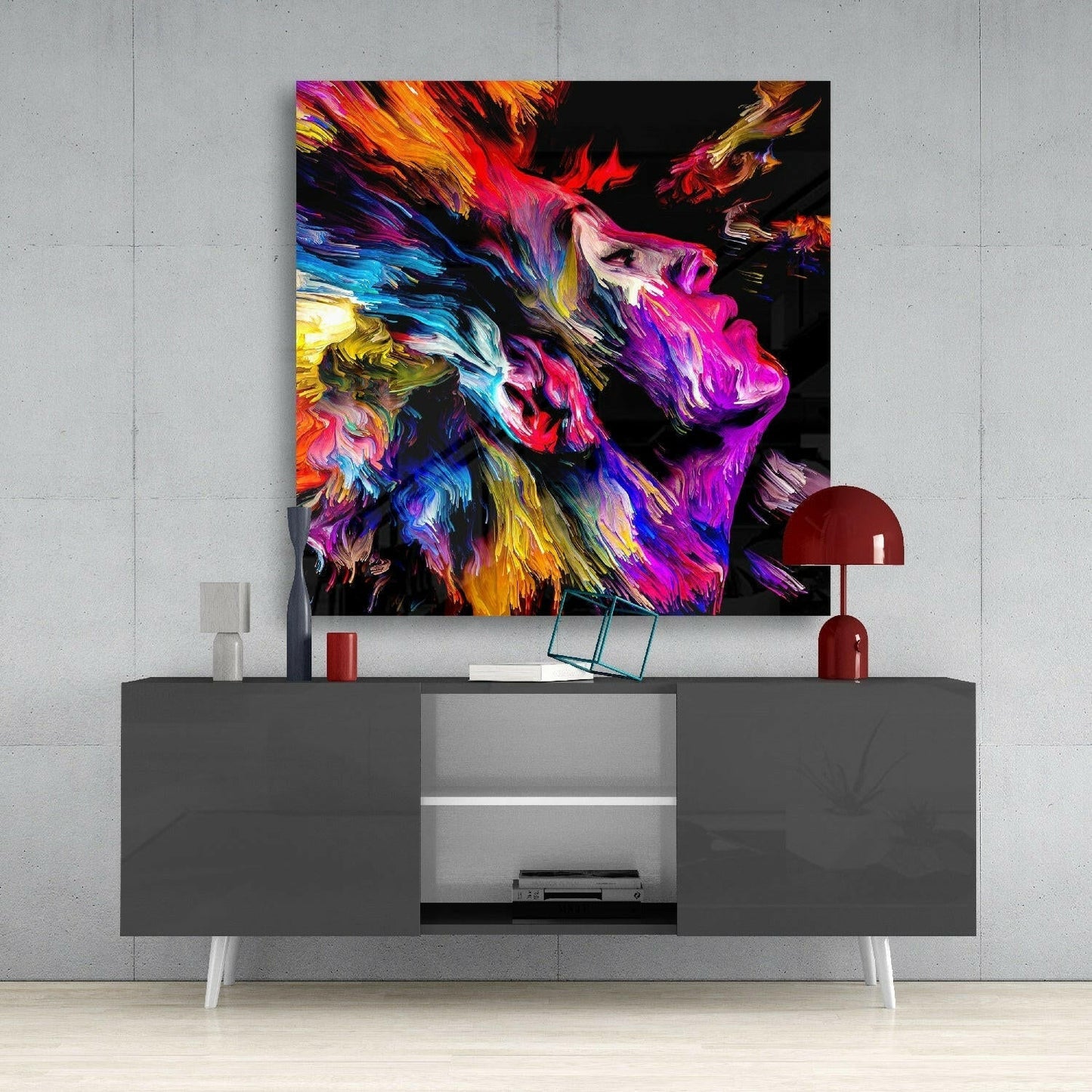 Insigneart USA Insigneart USA Colorful Dreams Glass Wall Art