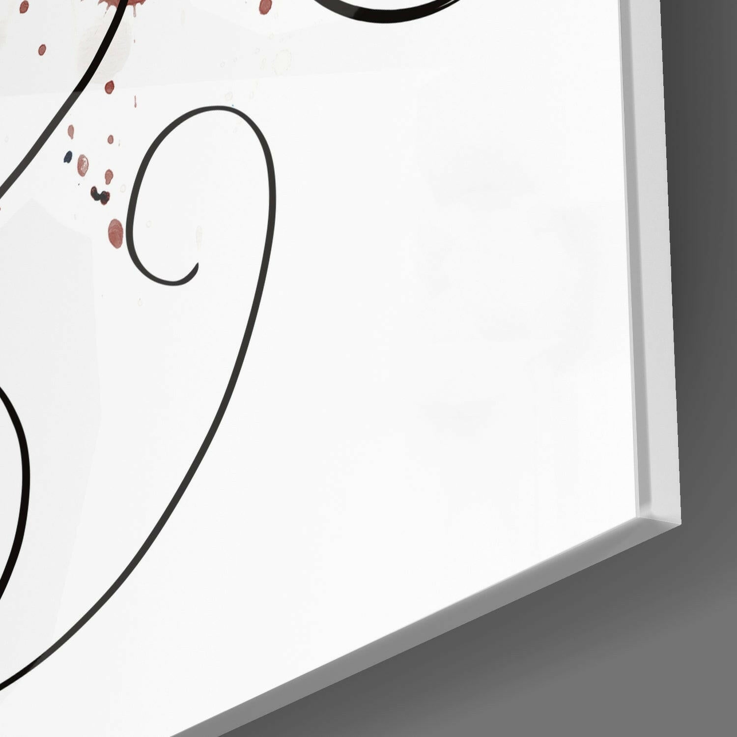 Insigneart USA Insigneart USA Face of Lines Glass Wall Art