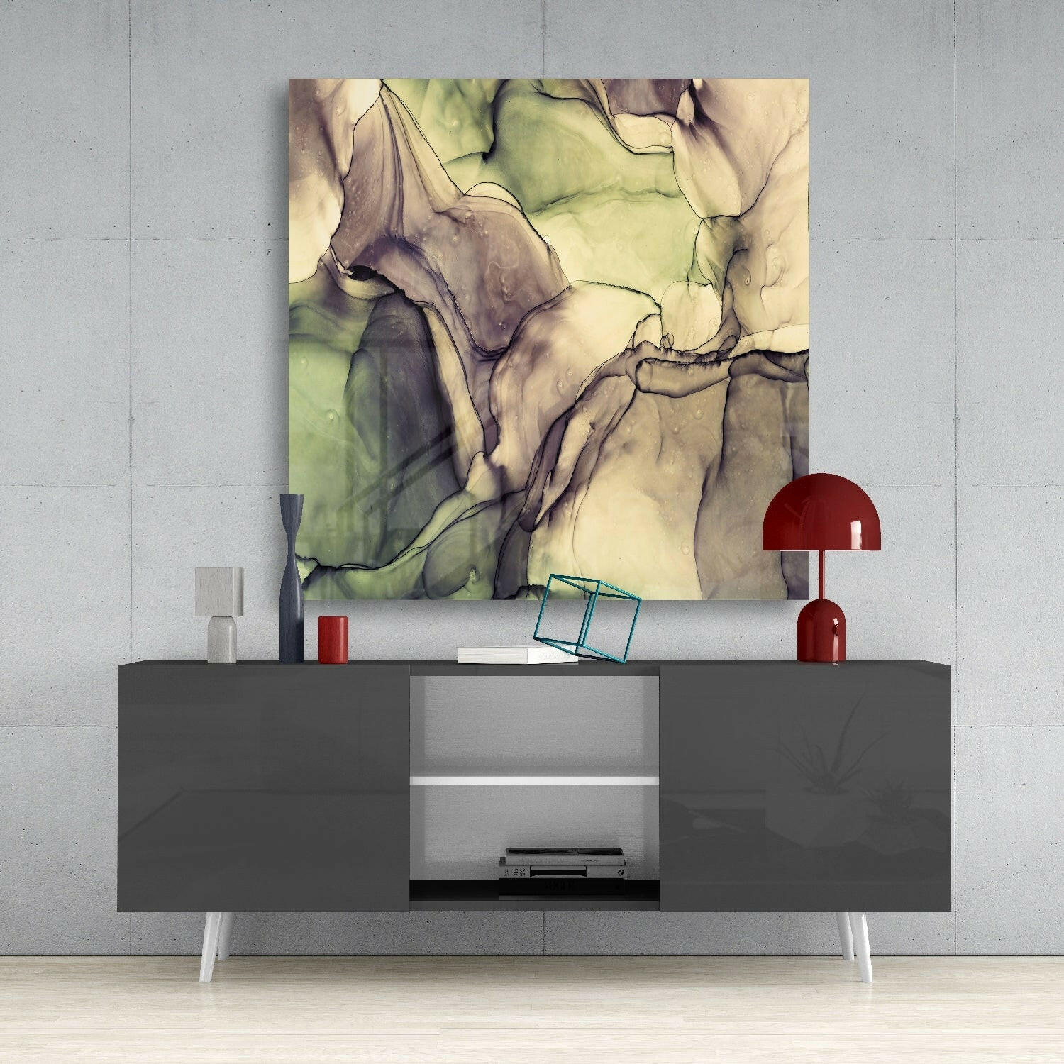 Insigneart USA Insigneart USA Colored Marble Glass Wall Art