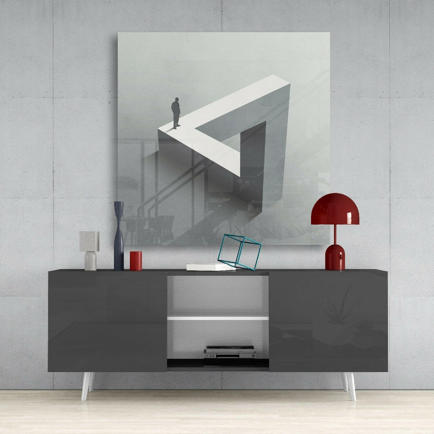 Insigneart USA Insigneart USA Dead End Glass Wall Art