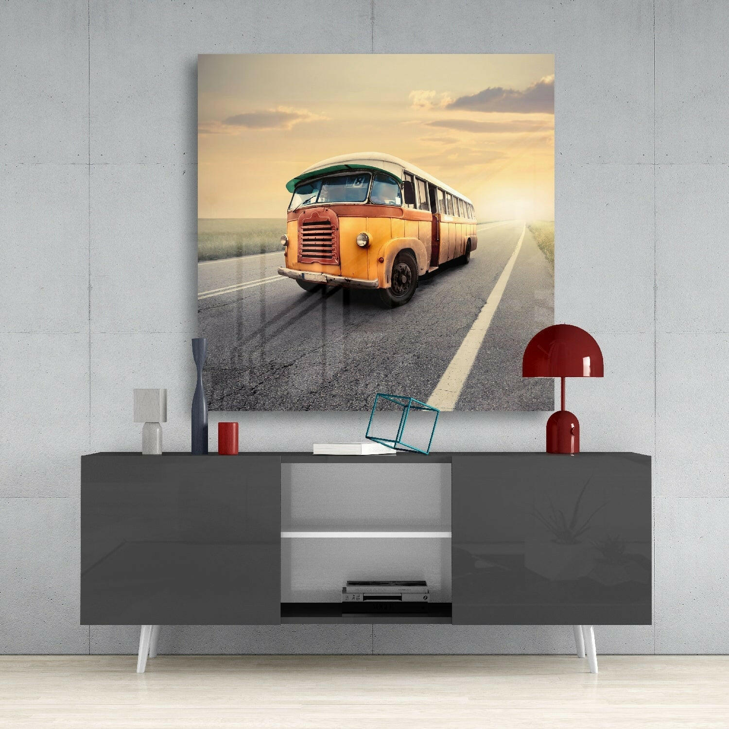 Insigneart USA Insigneart USA Caravan Glass Wall Art