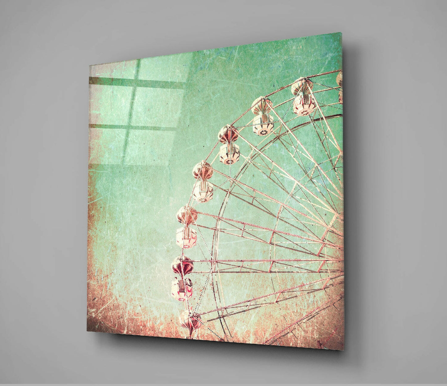 Insigneart USA Insigneart USA Ferris Wheel Glass Wall Art