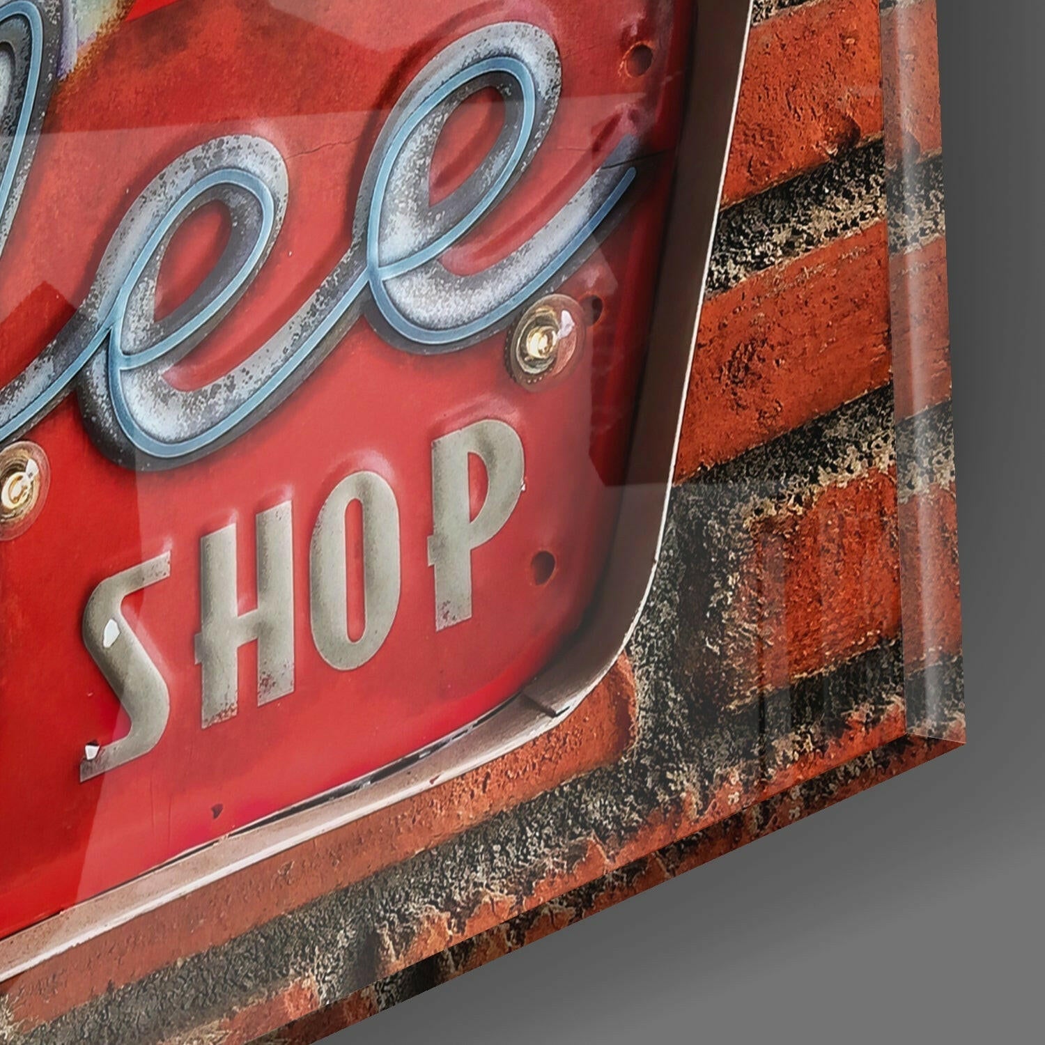 Insigneart USA Insigneart USA Hot Coffee Glass Wall Art