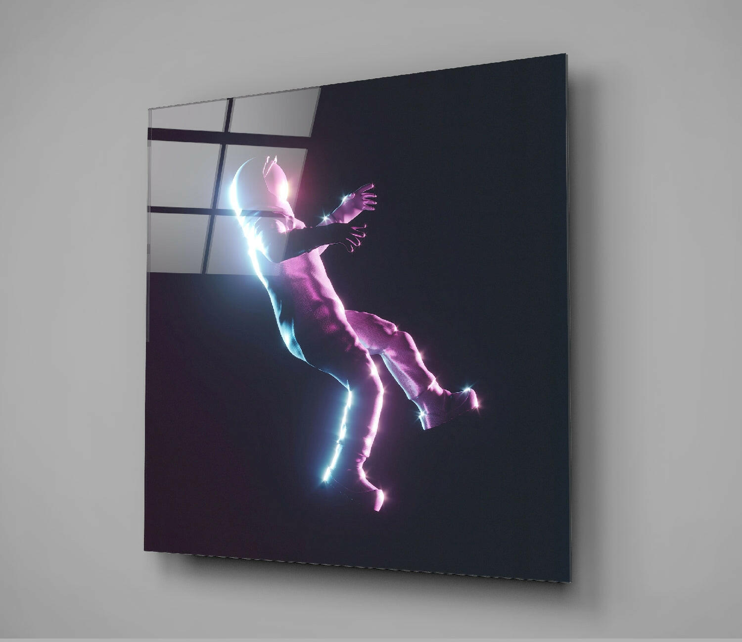Insigneart USA Insigneart USA Astronaut Glass Wall Art