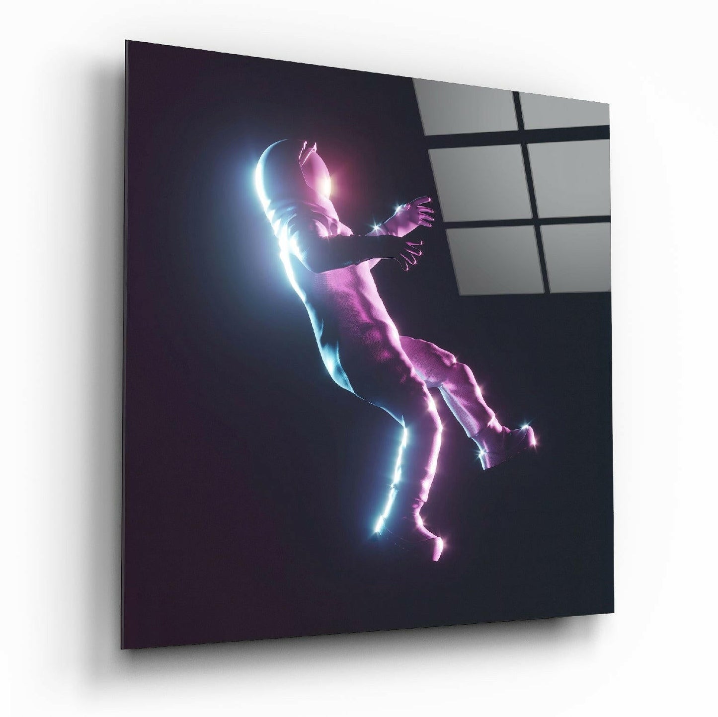 Insigneart USA Insigneart USA Astronaut Glass Wall Art
