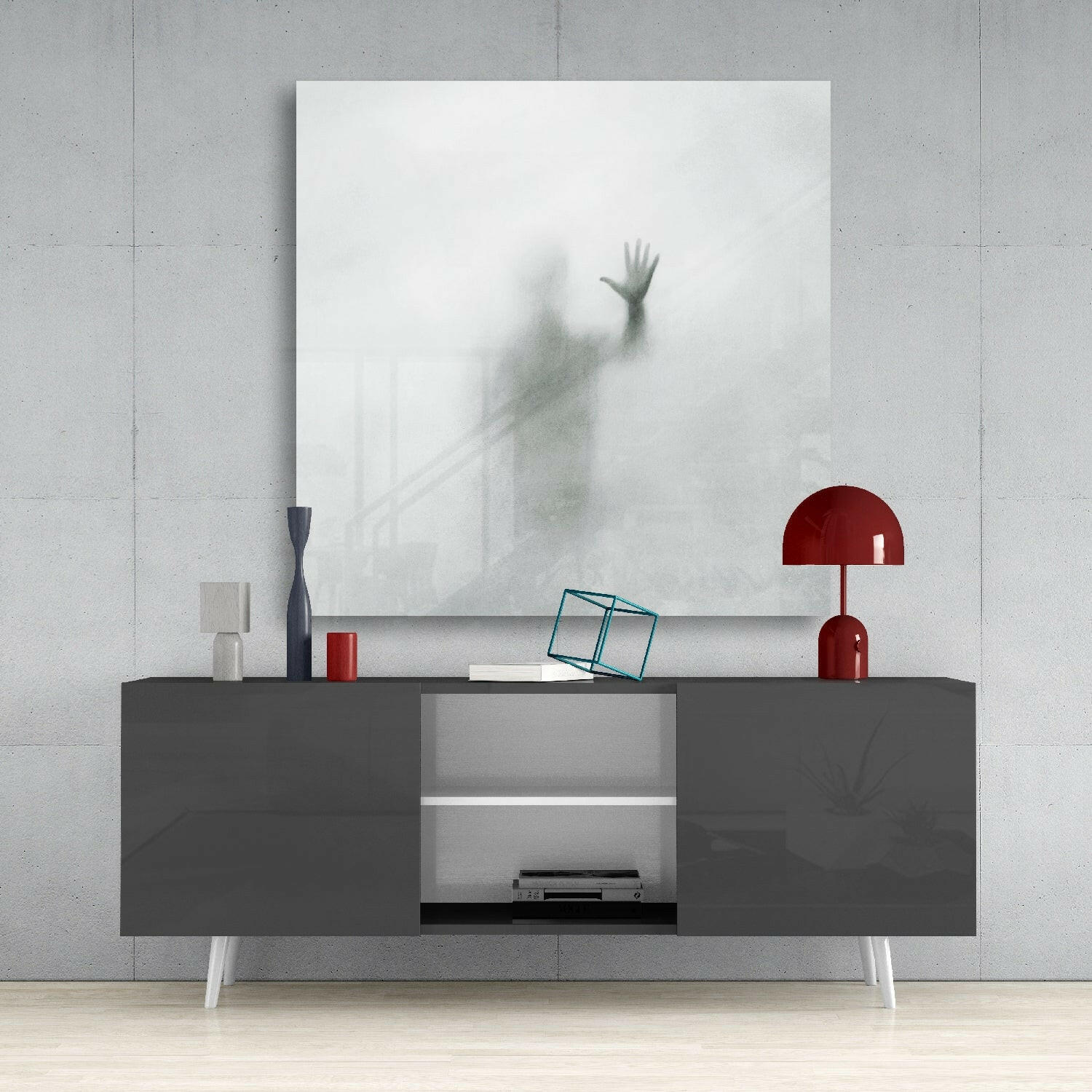 Insigneart USA Insigneart USA Despair Glass Wall Art