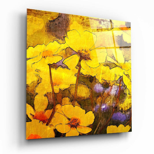Insigneart USA Insigneart USA Flowers Glass Wall Art