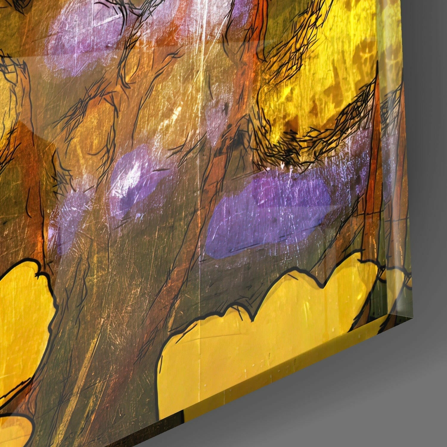 Insigneart USA Insigneart USA Flowers Glass Wall Art