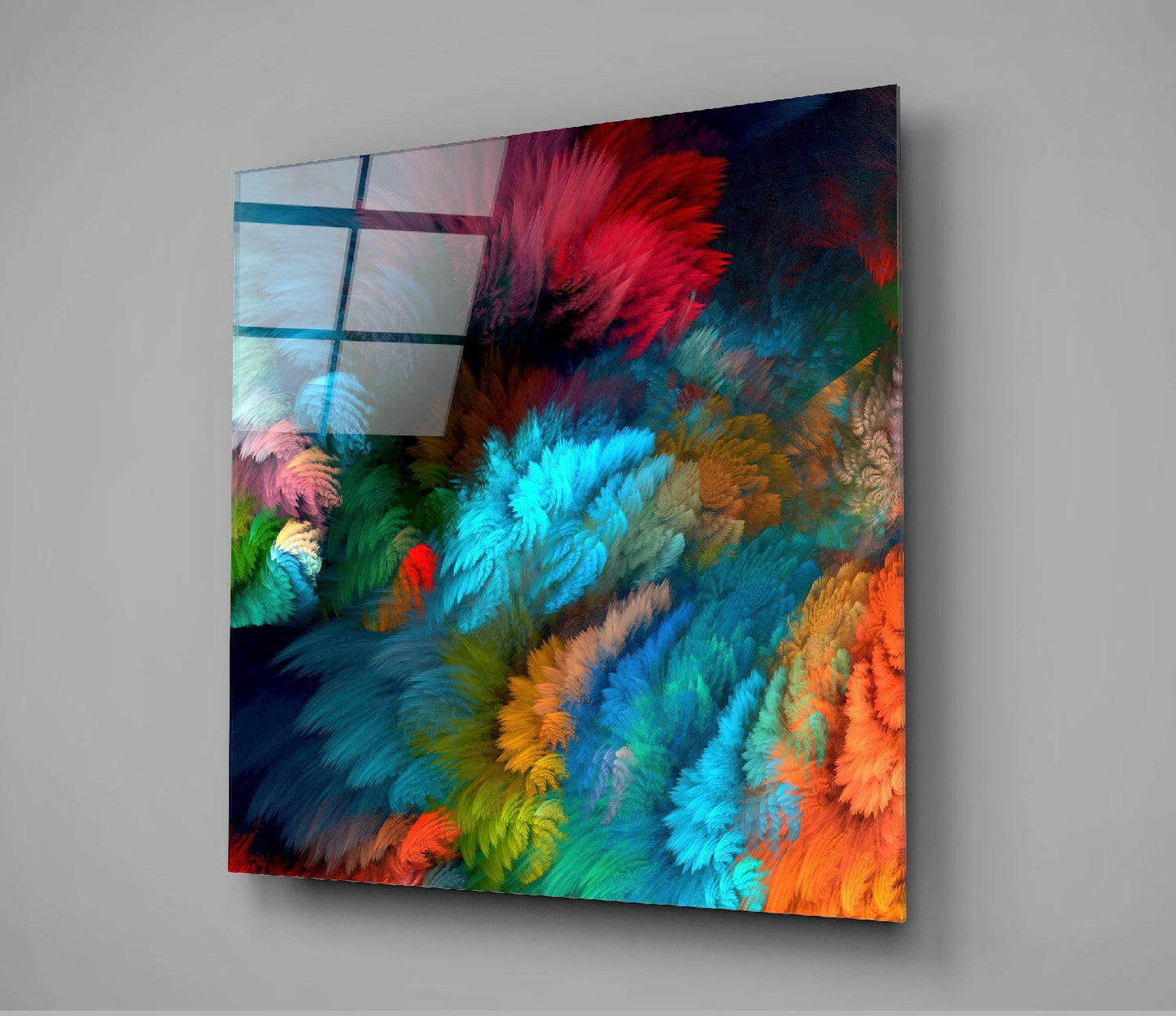 Insigneart USA Insigneart USA Color Explosion Glass Wall Art