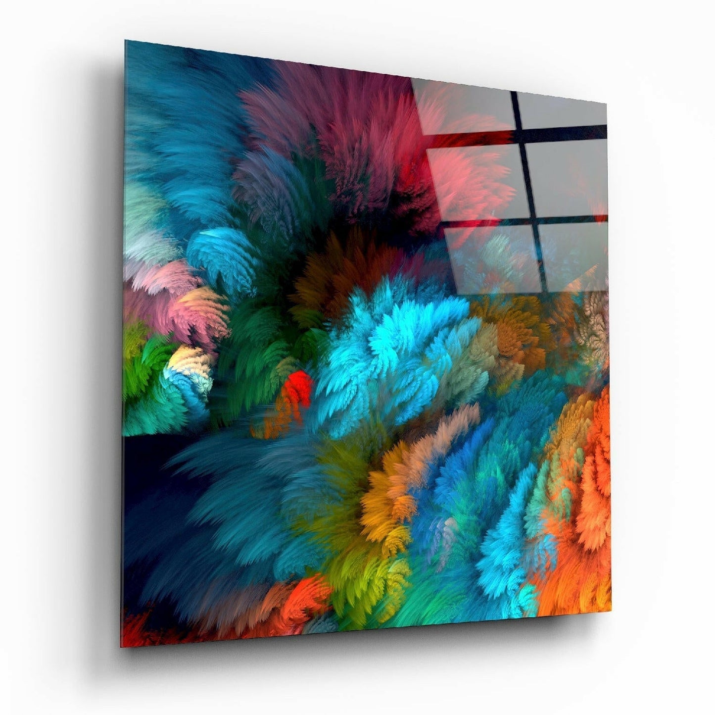 Insigneart USA Insigneart USA Color Explosion Glass Wall Art
