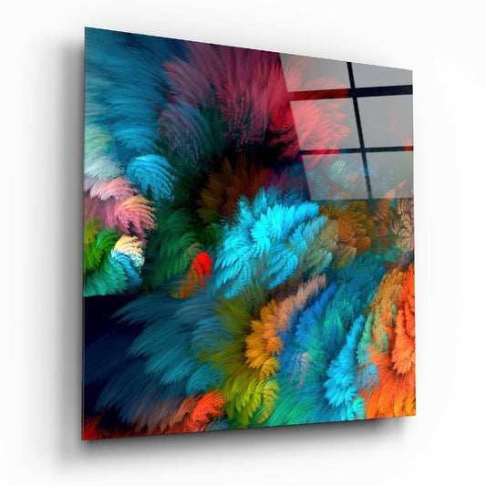 Insigneart USA Insigneart USA Color Explosion Glass Wall Art