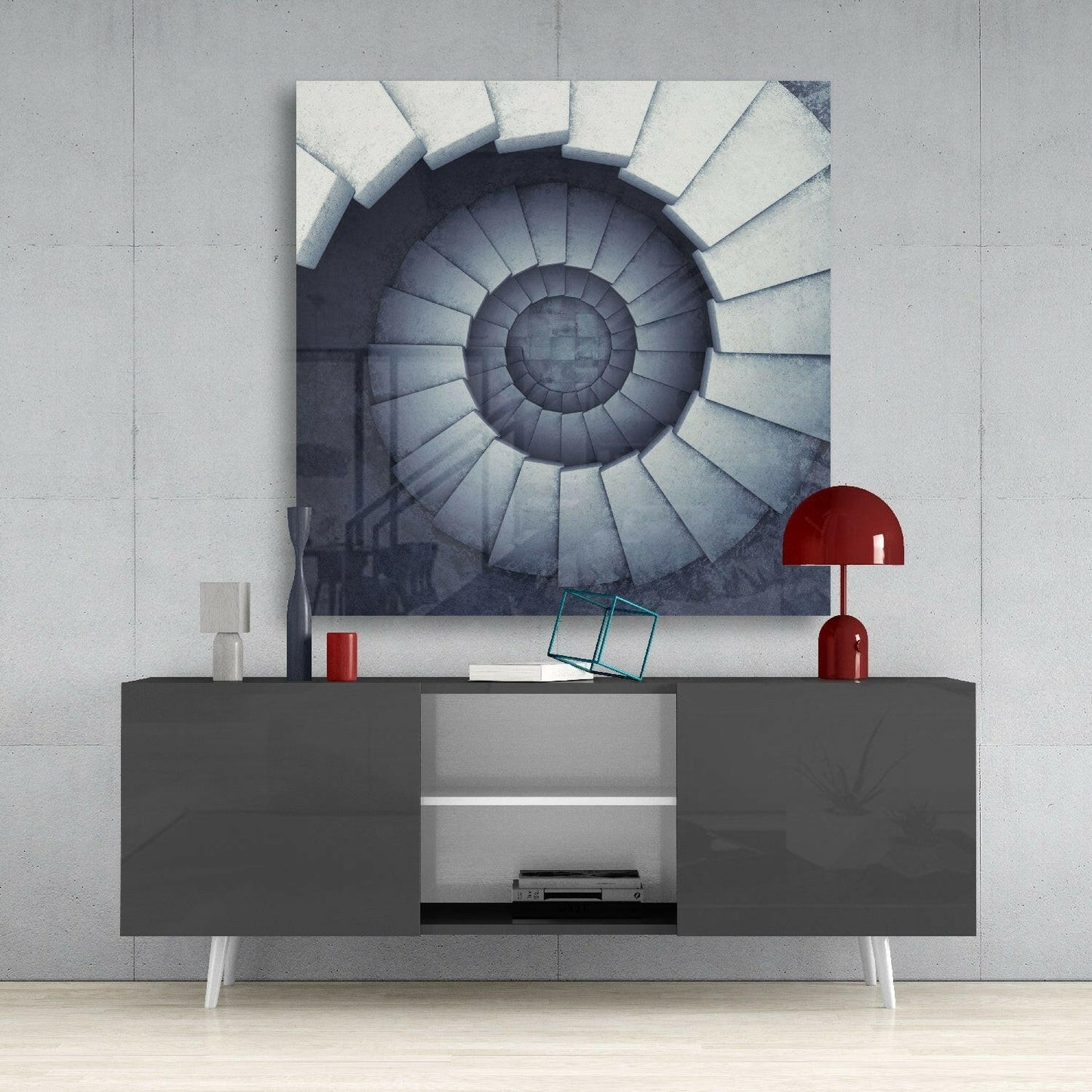 Insigneart USA Insigneart USA Endless Stairs Glass Wall Art
