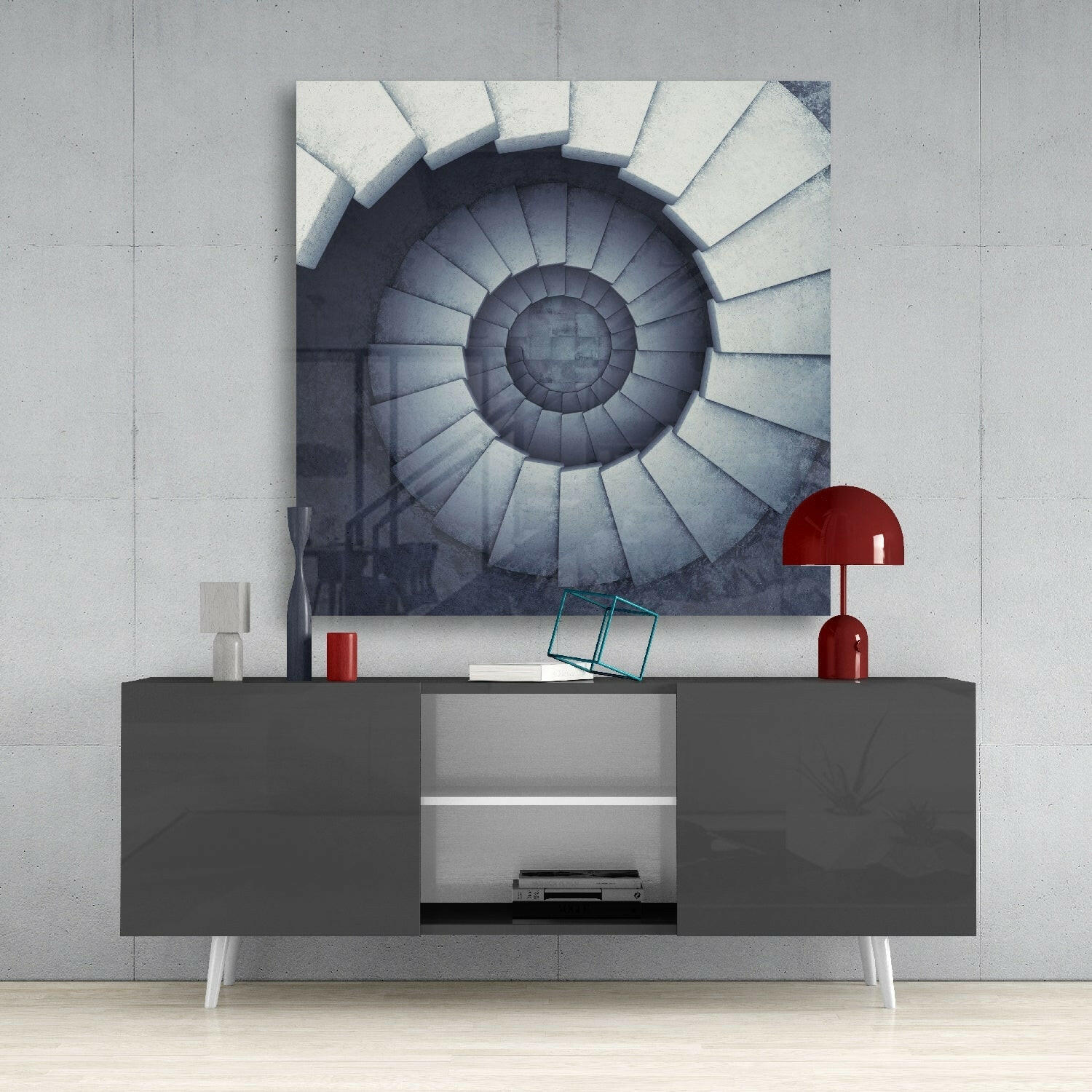 Insigneart USA Insigneart USA Endless Stairs Glass Wall Art
