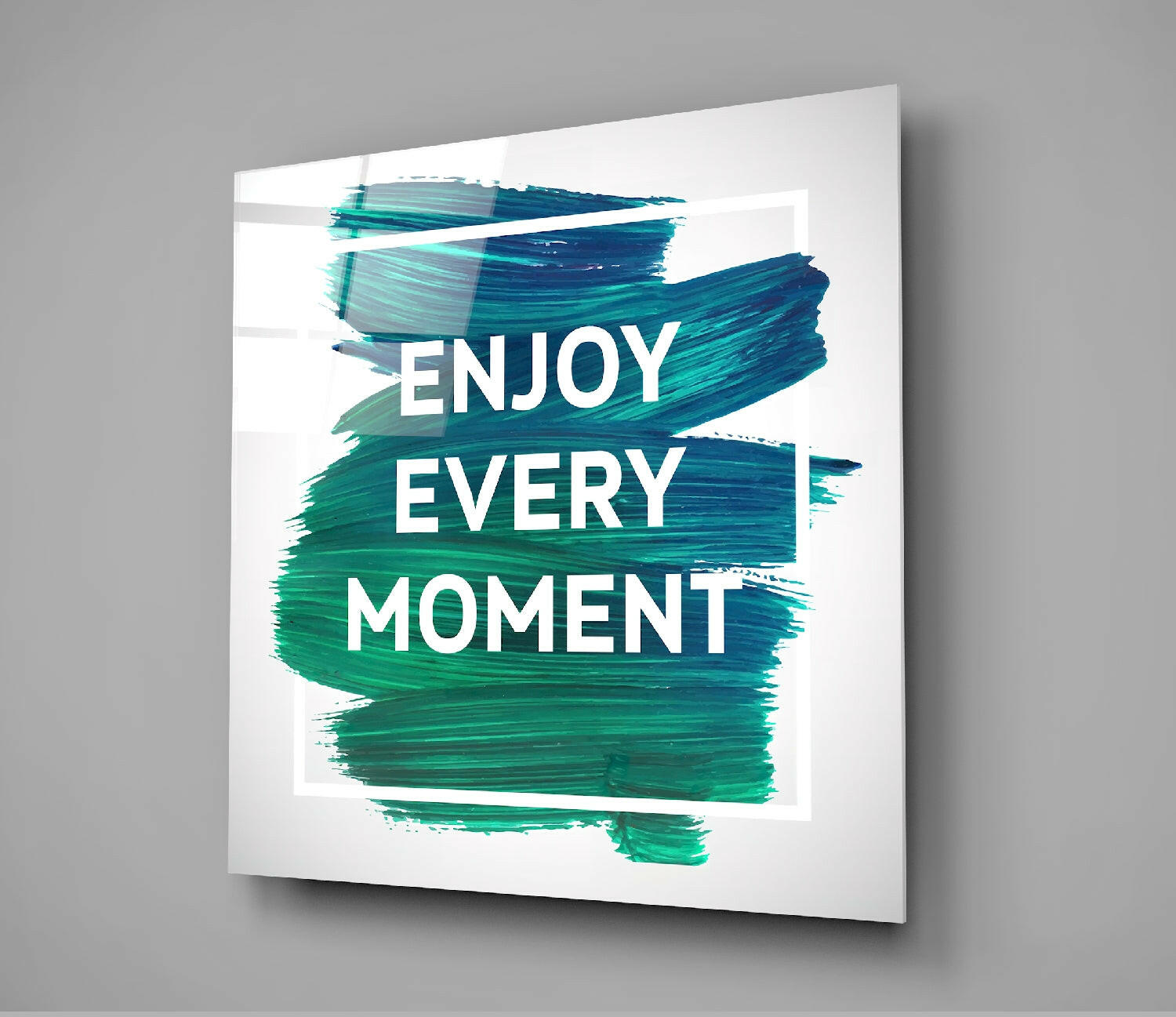 Insigneart USA Insigneart USA Enjoy the Moment Glass Wall Art