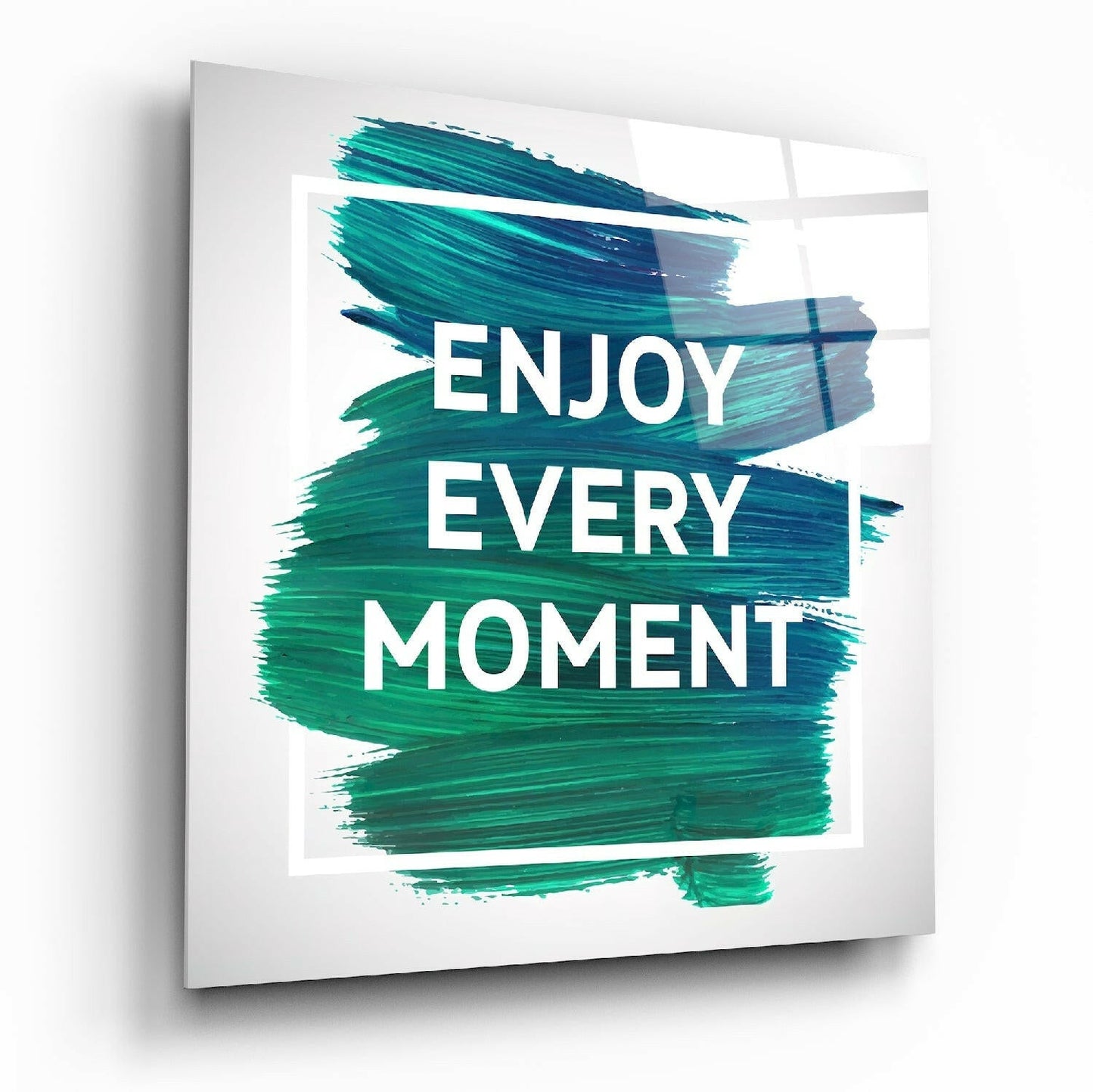 Insigneart USA Insigneart USA Enjoy the Moment Glass Wall Art