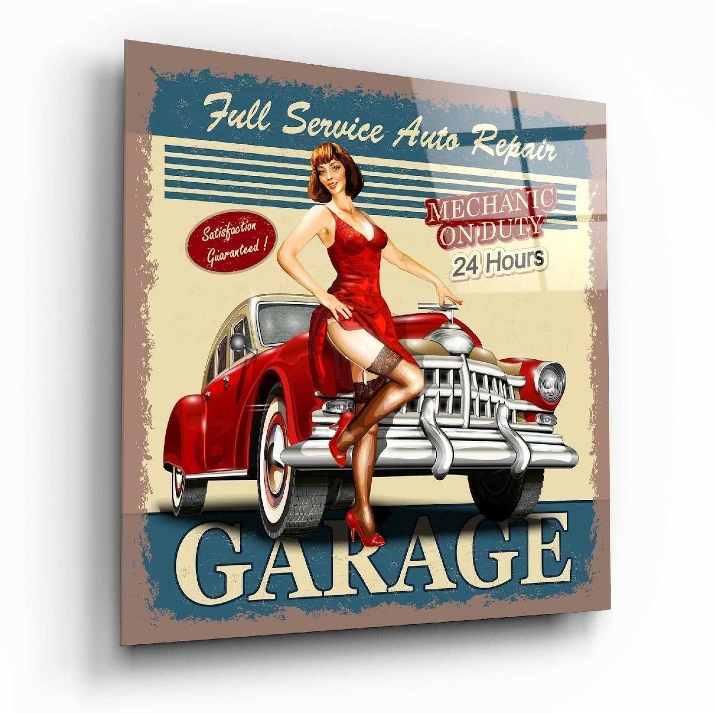 Insigneart USA Insigneart USA Retro Glass Wall Art