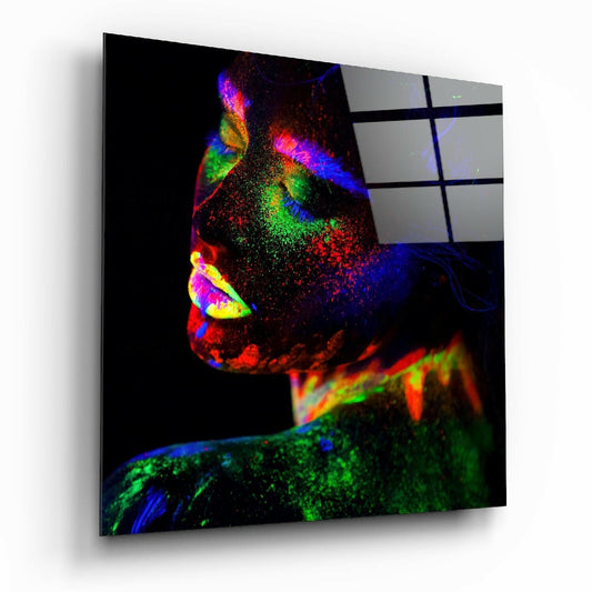 Insigneart USA Insigneart USA Neon Color Makeup Glass Wall Art
