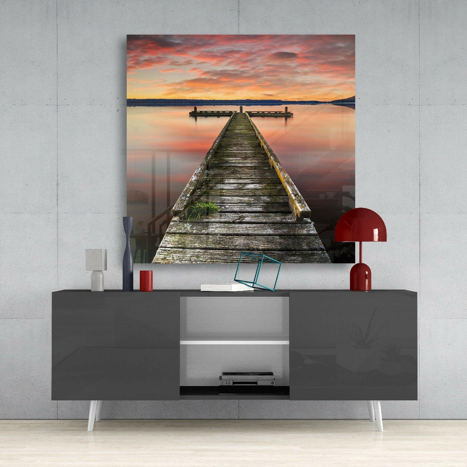 Insigneart USA Insigneart USA Dock Glass Wall Art