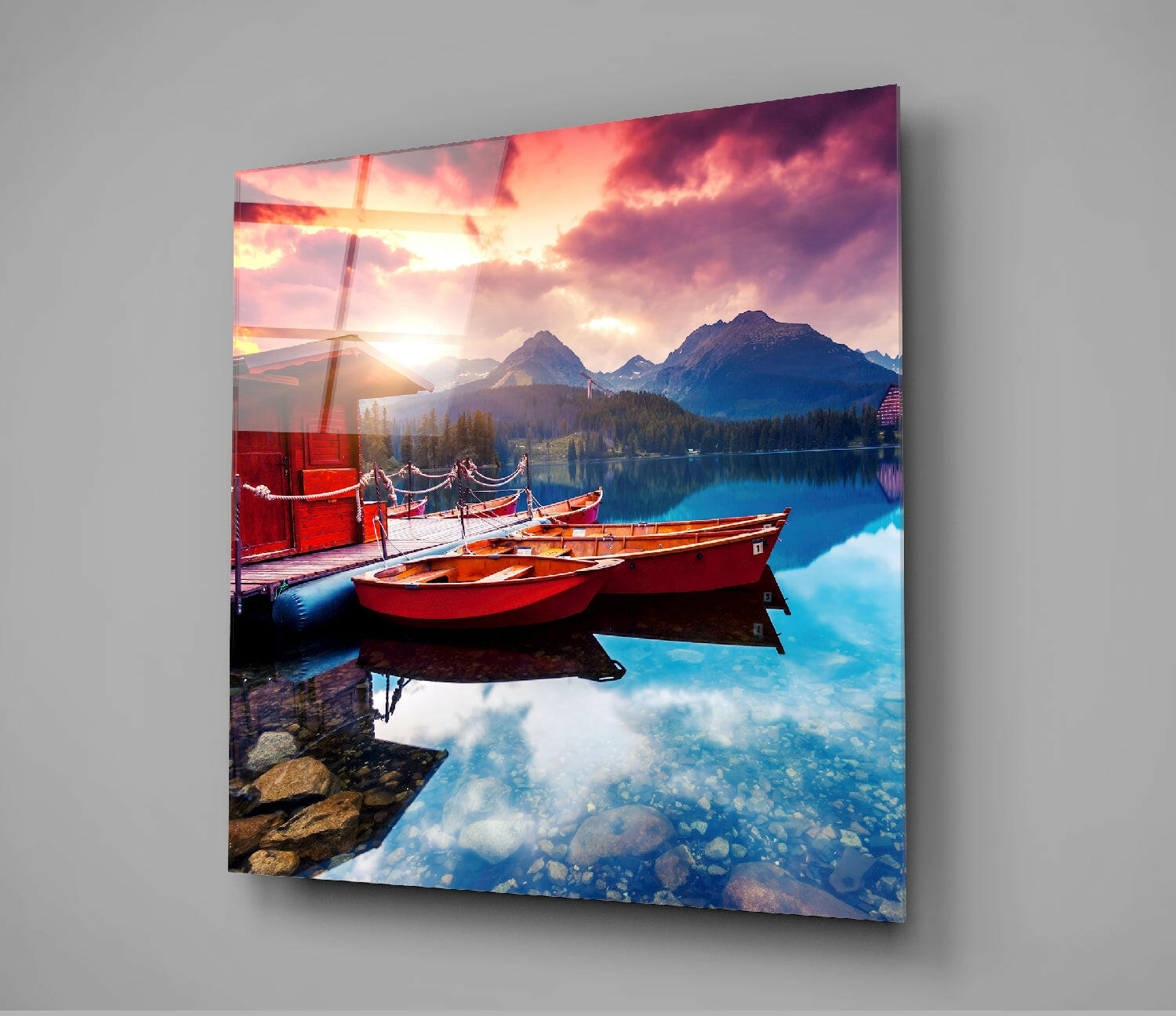 Insigneart USA Insigneart USA Landscape Glass Wall Art