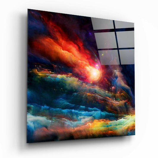 Insigneart USA Insigneart USA Colors of Space Glass Wall Art