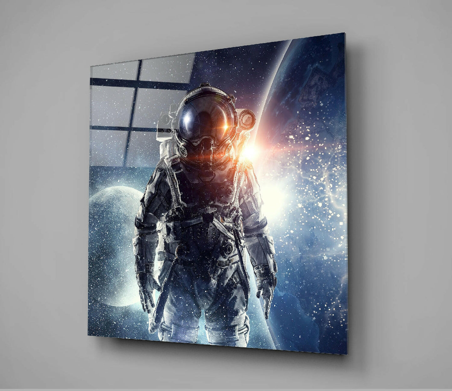 Insigneart USA Insigneart USA Astronaut Glass Wall Art