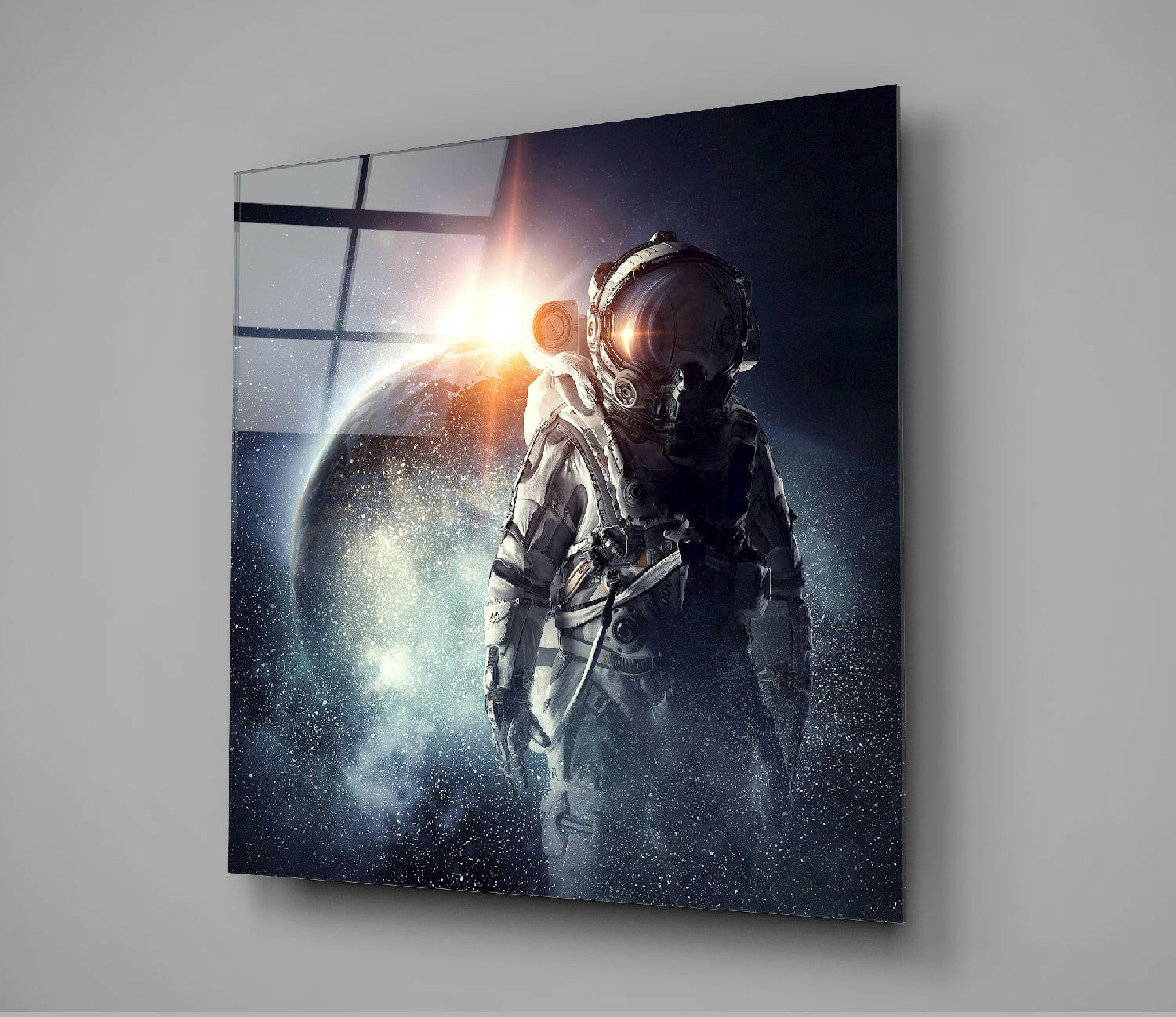 Insigneart USA Insigneart USA Astronaut Glass Wall Art