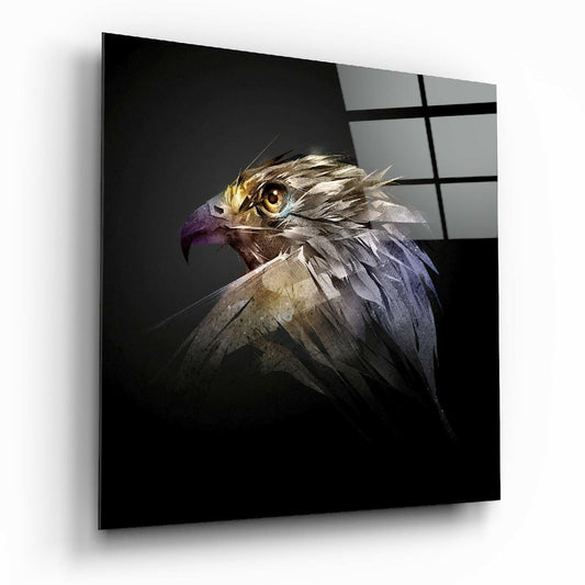 Insigneart USA Insigneart USA Falcon Glass Wall Art