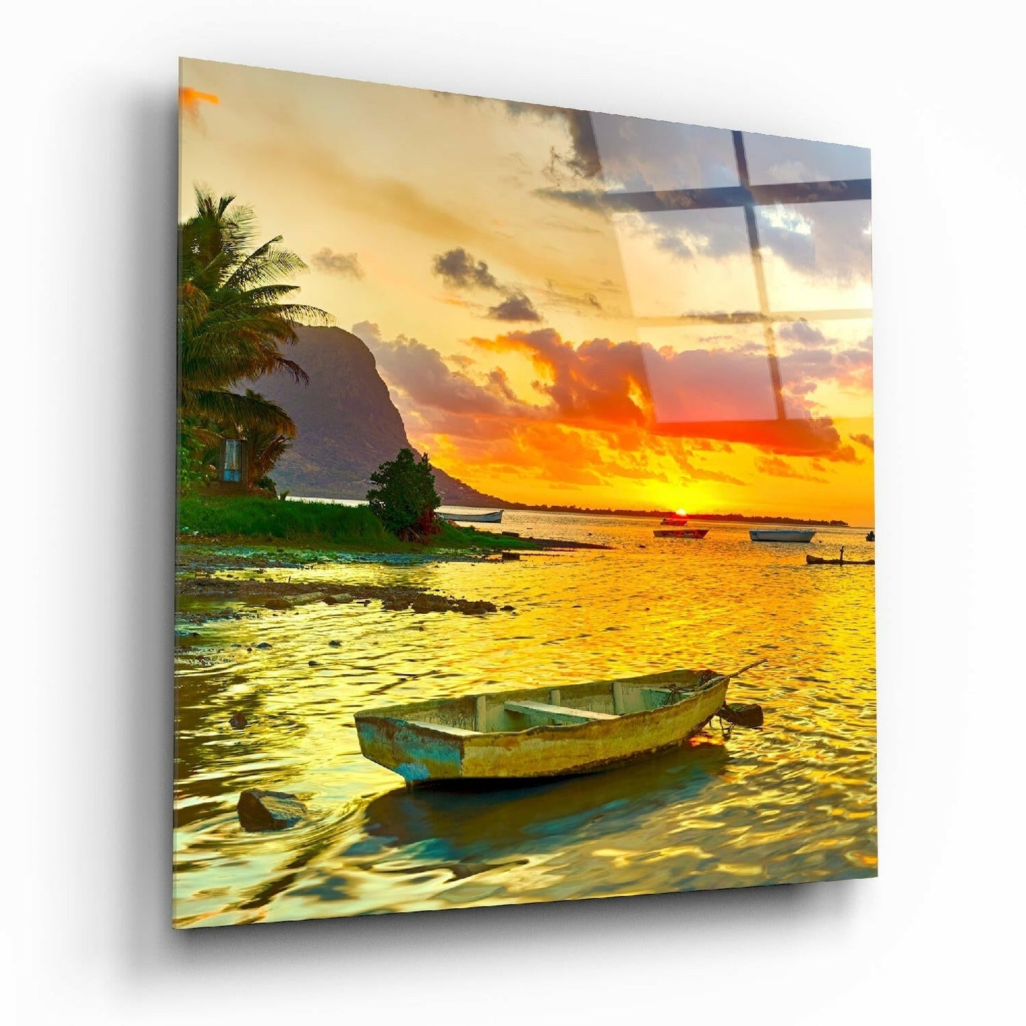 Insigneart USA Insigneart USA Sunset Glass Wall Art