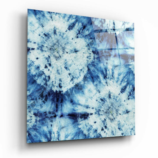 Insigneart USA Insigneart USA Blue Pattern Glass Wall Art
