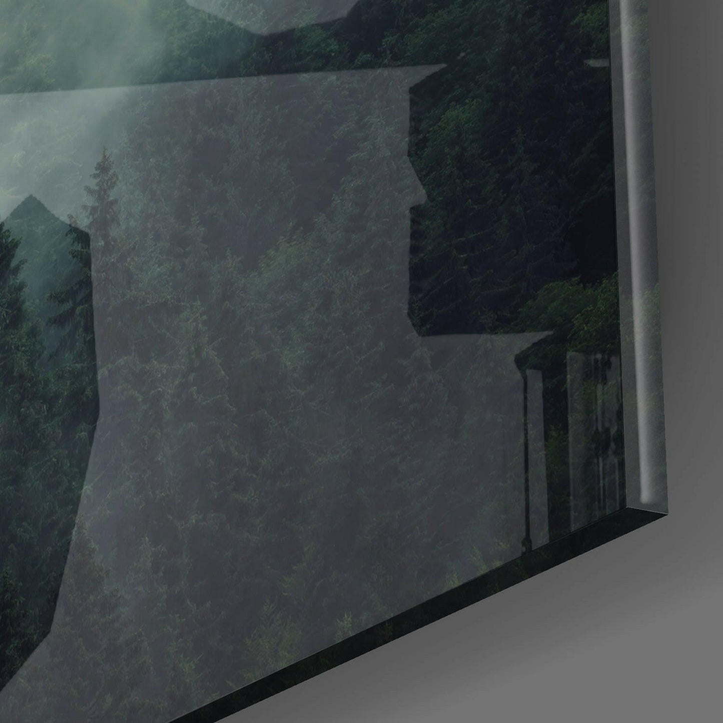 Insigneart USA Insigneart USA Foggy Forest Glass Wall Art