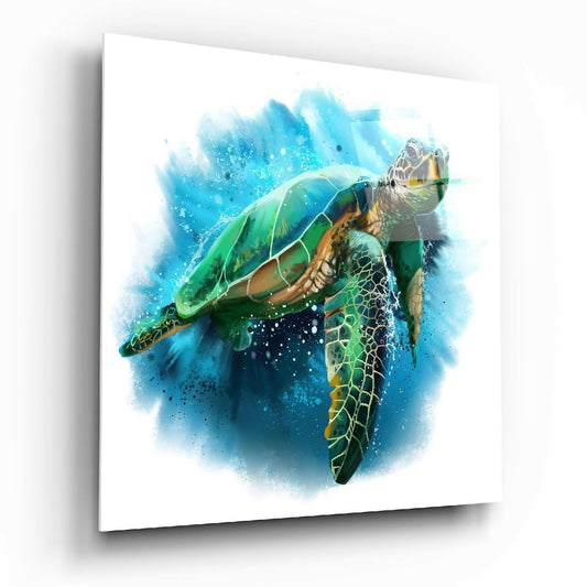 Insigneart USA Insigneart USA Caretta Caretta Glass Wall Art