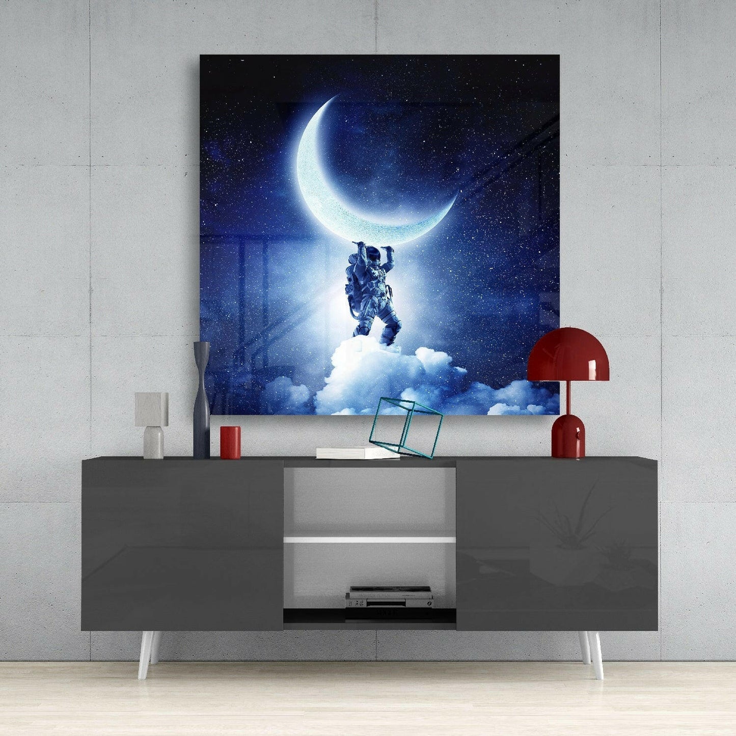 Insigneart USA Insigneart USA Moon Bearer Glass Wall Art