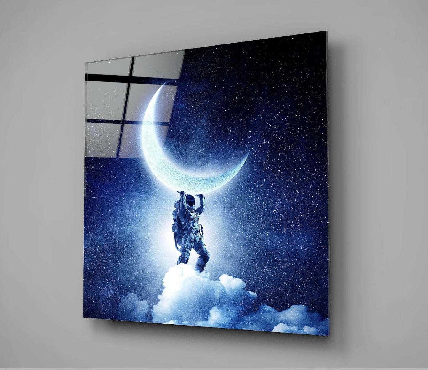 Insigneart USA Insigneart USA Moon Bearer Glass Wall Art