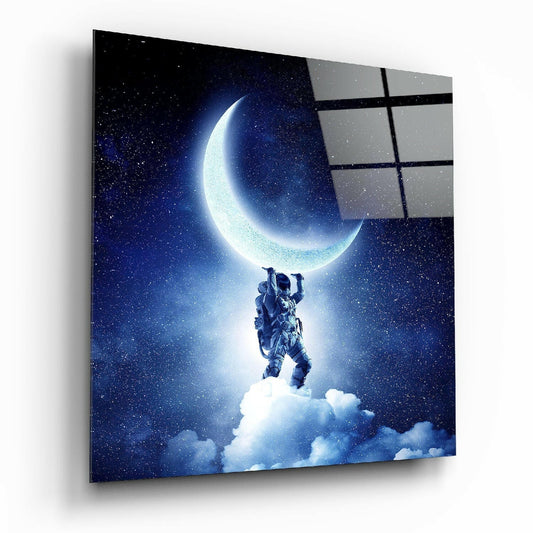 Insigneart USA Insigneart USA Moon Bearer Glass Wall Art