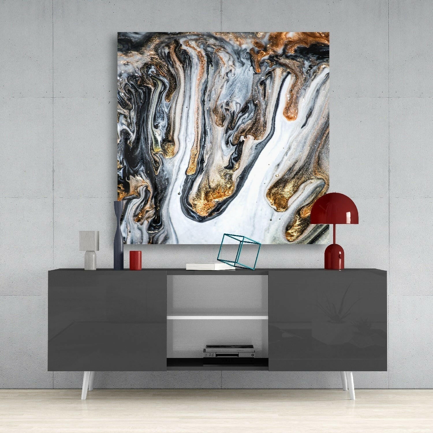 Insigneart USA Insigneart USA Marble Glass Wall Art