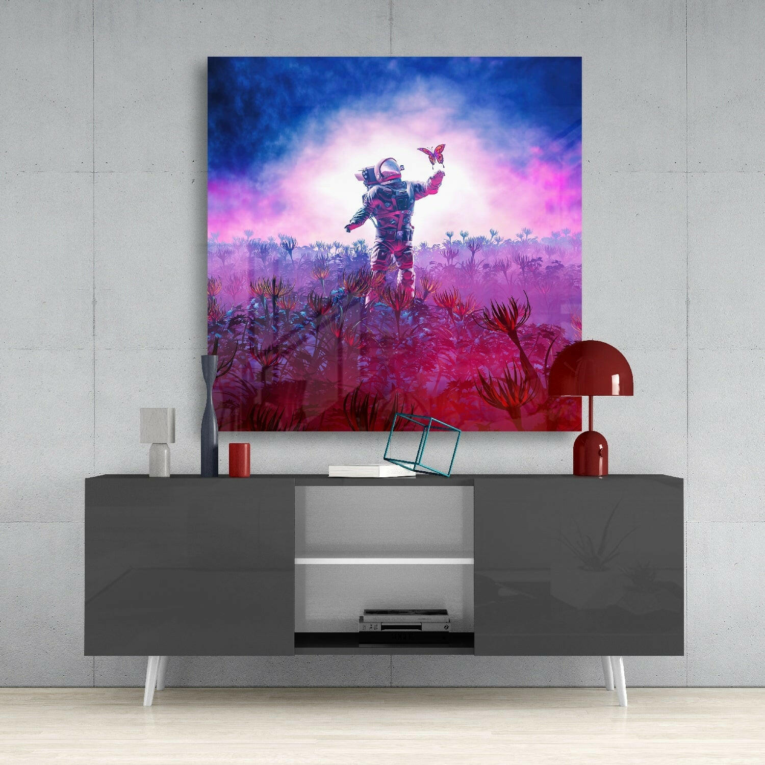 Insigneart USA Insigneart USA New Worlds Glass Wall Art