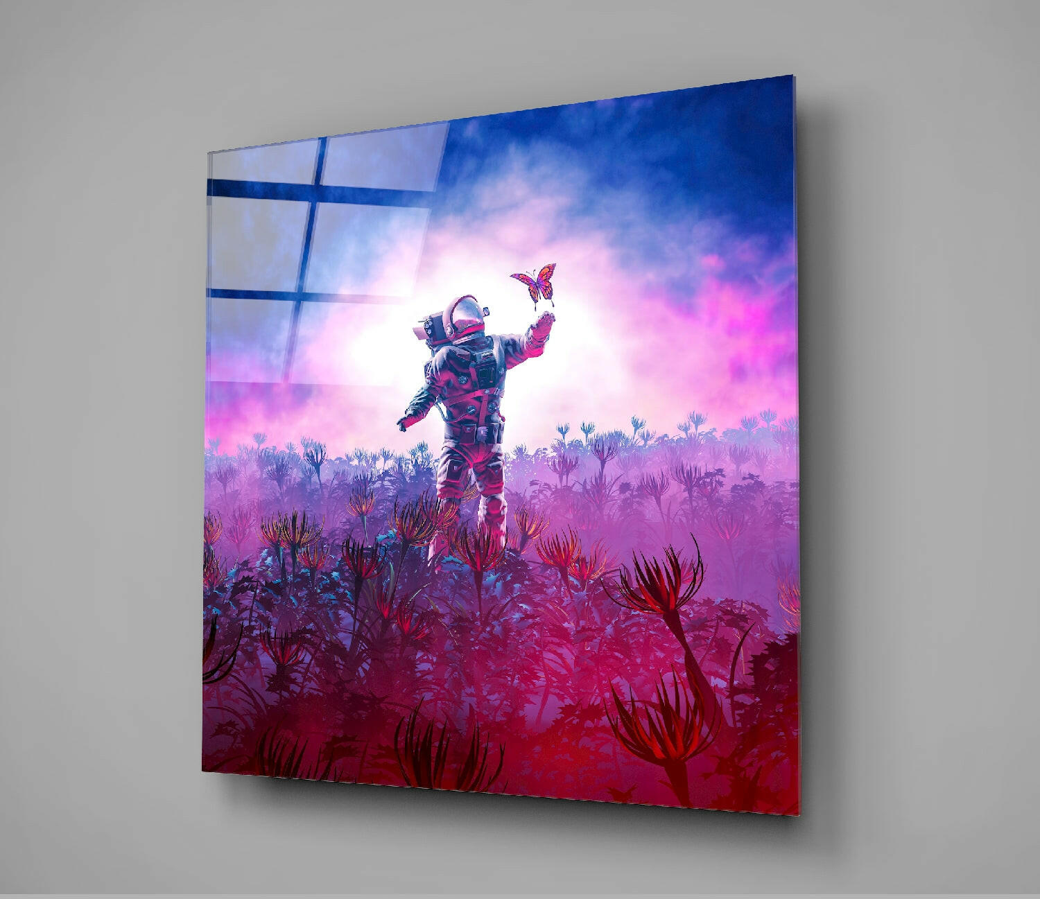 Insigneart USA Insigneart USA New Worlds Glass Wall Art