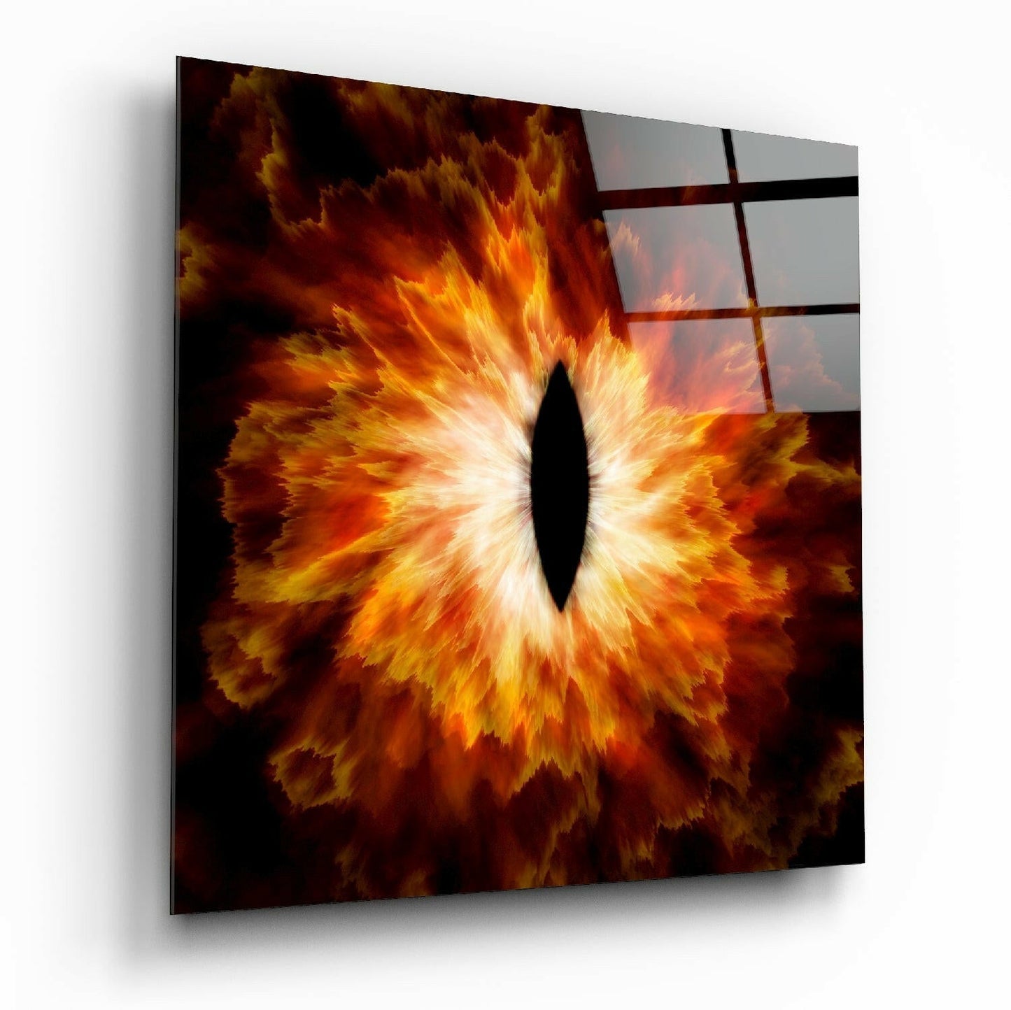 Insigneart USA Insigneart USA Fire Eye Glass Wall Art