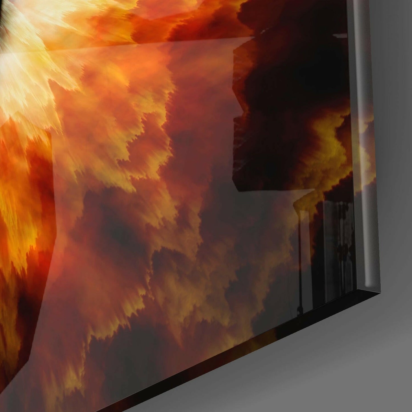 Insigneart USA Insigneart USA Fire Eye Glass Wall Art