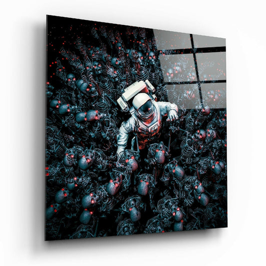 Insigneart USA Insigneart USA Android Cemetery Glass Wall Art