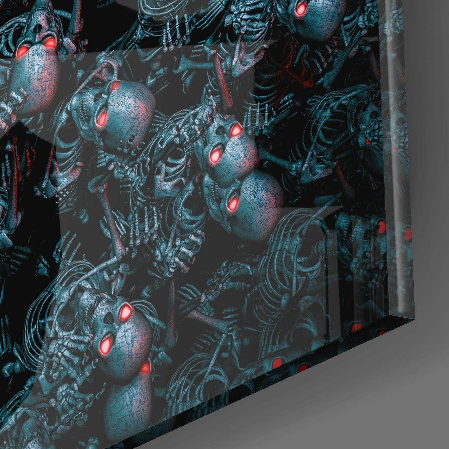 Insigneart USA Insigneart USA Android Cemetery Glass Wall Art