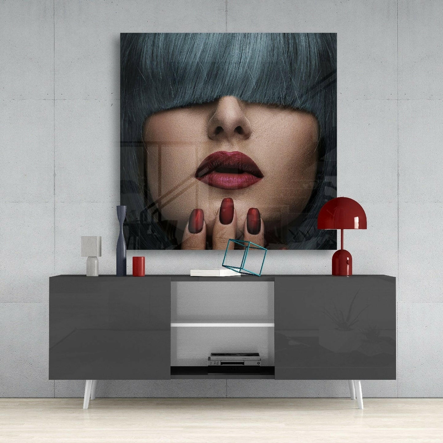 Insigneart USA Insigneart USA Bangs Glass Wall Art