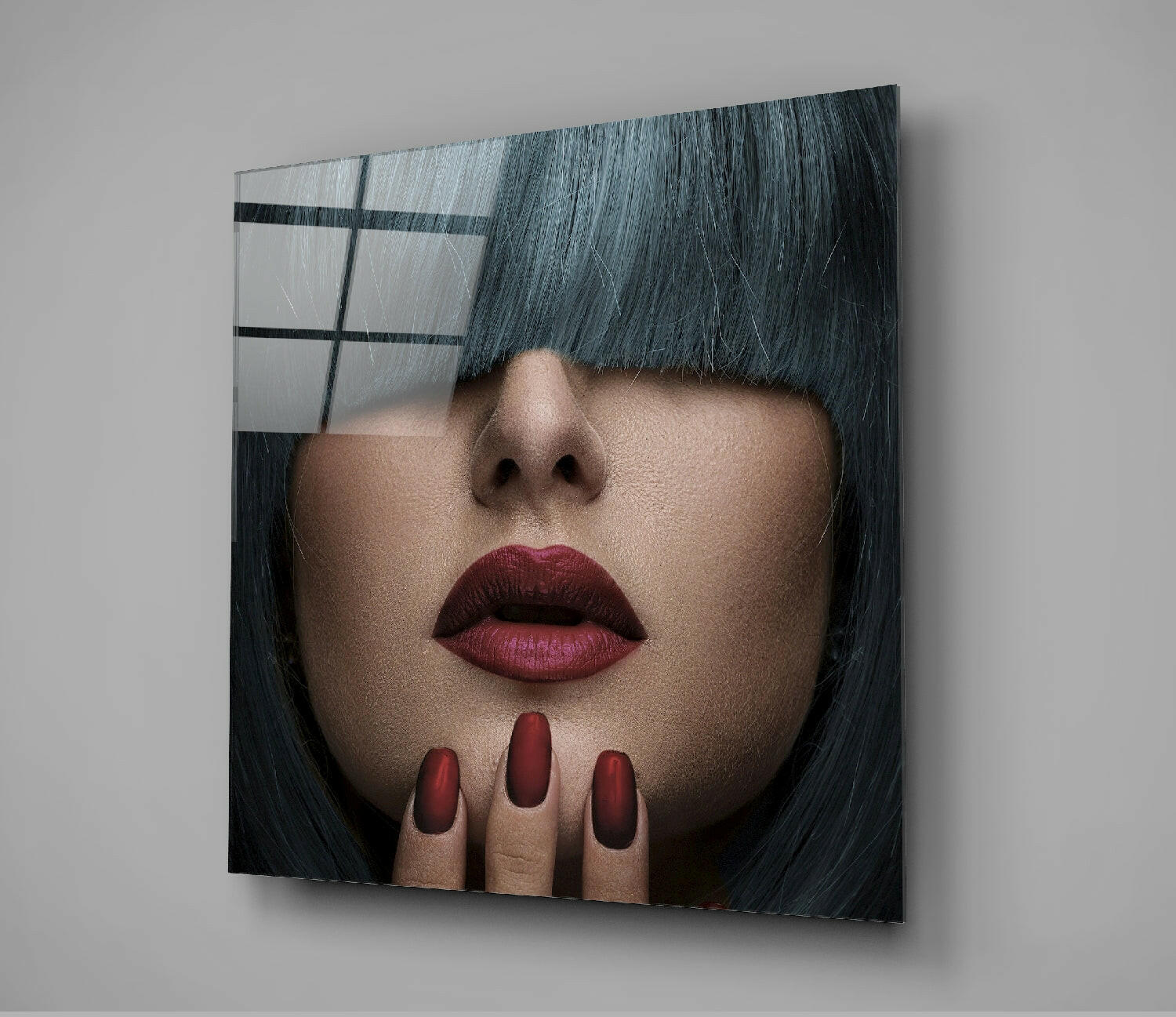 Insigneart USA Insigneart USA Bangs Glass Wall Art