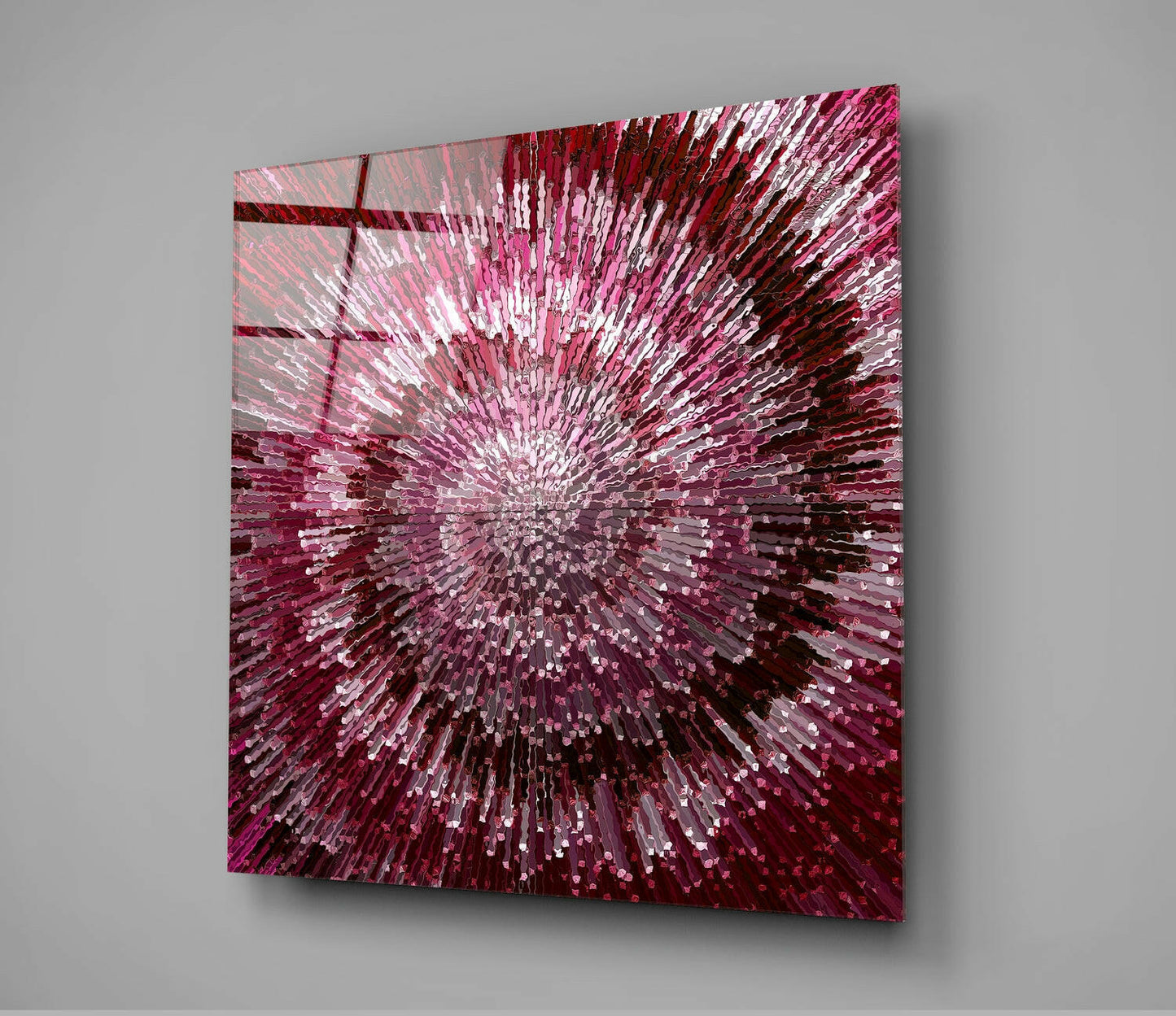 Insigneart USA Insigneart USA Cycle of Red Glass Wall Art