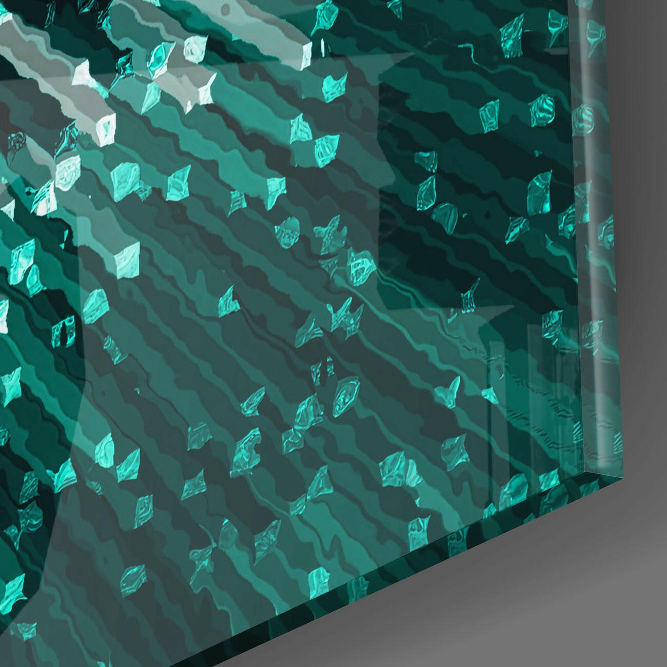 Insigneart USA Insigneart USA Cycle of Green Glass Wall Art