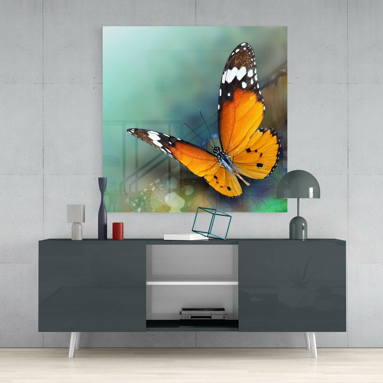 Insigneart USA Insigneart USA Butterfly Glass Wall Art