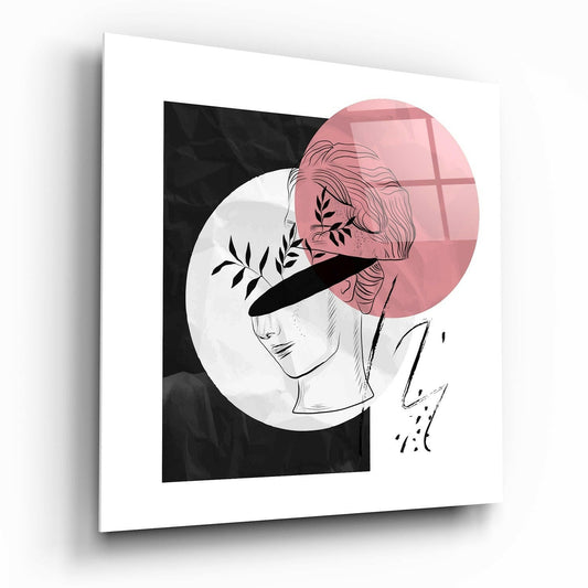 Insigneart USA Insigneart USA Flower Thoughts Glass Wall Art